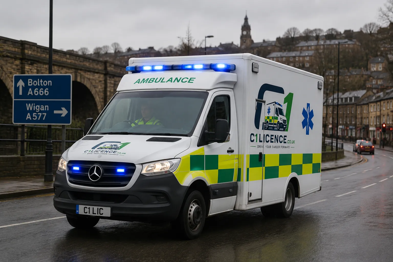 Horsebox C1 with C1Licence.co.uk for Bamber Bridge learners