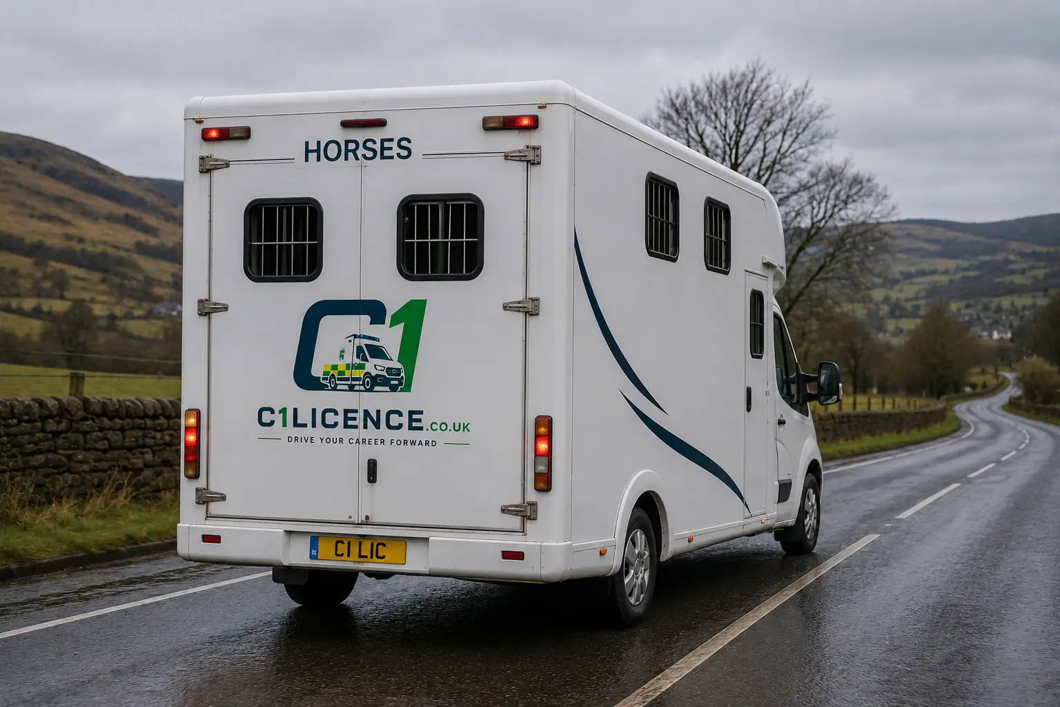 Horsebox C1 Training page for Bamber Bridge